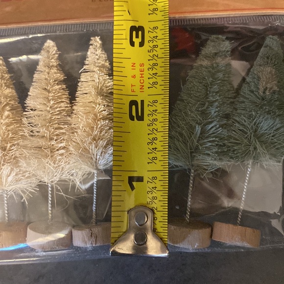 NWT Target BP Miniature Bottle Brush Trees - Picture 7 of 8